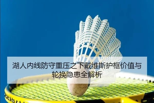 湖人内线防守重压之下戴维斯护框价值与轮换隐患全解析